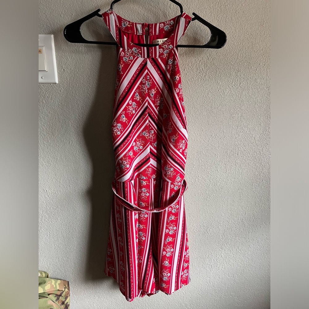 Miami Red Romper
